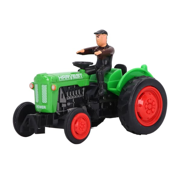 Grøn Legering Traktor Legetøj Ingeniørkøretøj Model til Børn