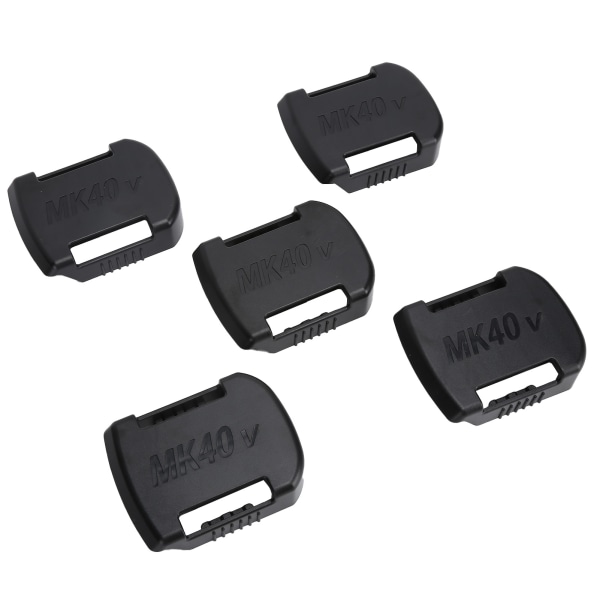 5 stk Litiumbatteriholder ABS LiIon Batterimontering Lagringsplass for Makita 40V