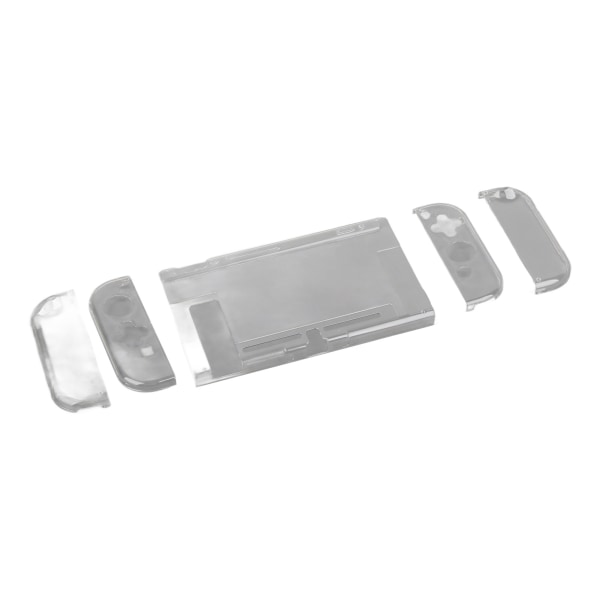 för Switch Clear Case Cover Damm Vatten Reptålig Crystal Transparent Hard PC Case