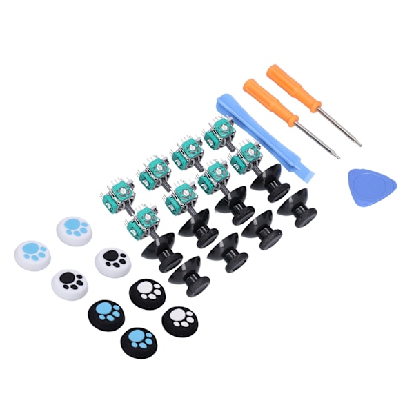 Analog Joystick-kit Bekväm Hållbar Enkel att Installera Ersättningsdelar för Xbox OneQM21070991 (Katttass)
