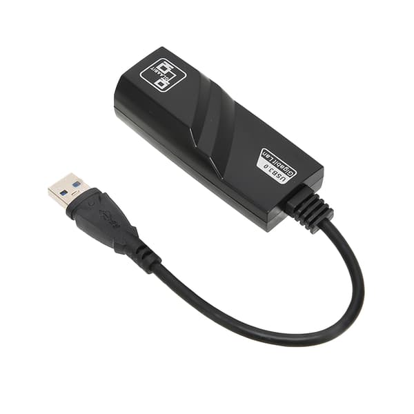 USB 3.0 Gigabit Ethernet-adapter til bærbar tablet Hurtig 1 Gbps netværksforbindelse