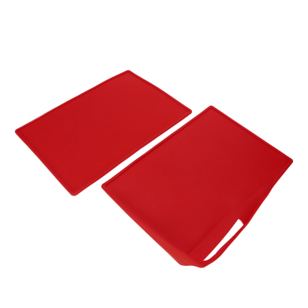 För PS5 Silicone Skin Cover Vattentätt Dammtätt repsäkert case för PS5 Disk Edition Red