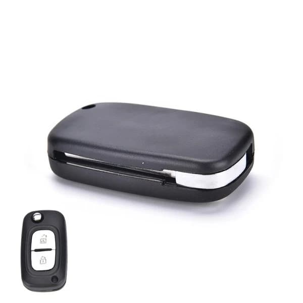Folding Remote Key Shell - Fits RENAULT Clio Megane Kangoo Modus