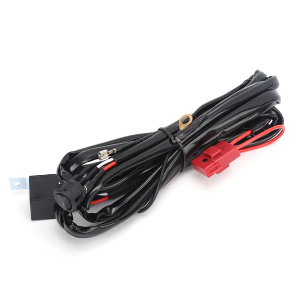 2m DT Interface Vandafvisende Sort Ledningsnet 40A 12V til LED Bilspots