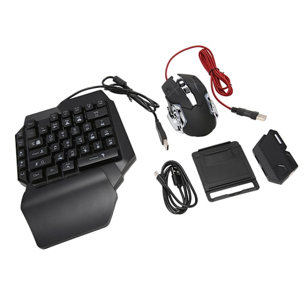 Tangentbord och Mus Konverteringsset Trådbunden Trådlös RGB Mekanisk Tangentbord Mus Adapter Combo för Android för Harmony för IOS