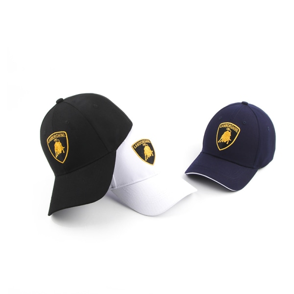 Lamborghini Racing baseballhatt broderat solskydd för män