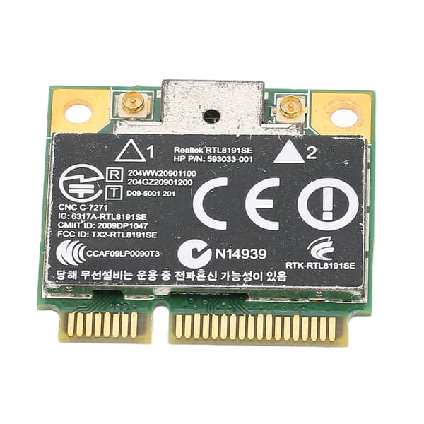 Mini PCI E WLAN-kort 2,4 GHz 150 Mbps Stabilt trådløst netværkskort til computer Holdbart PCB