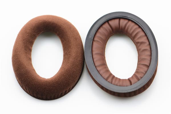 Øreputer til Sennheiser HD598 HD599 569 559 velour 1 par Brun