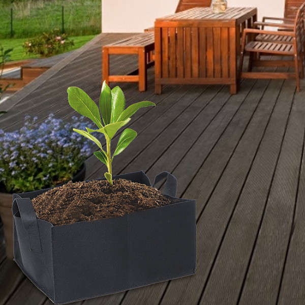 Rektangulær Plantepose til Grøntsager, Jordbær, Blomster - Plantning & Opbevaring