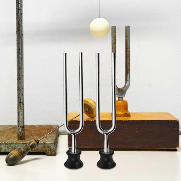 2 stk universell stemmegaffelholder for meditasjon, lydterapi, chakraheling, musikkinstrumenttilbehør, lydterapiinstrument