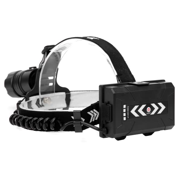 XHP90 Sterk Lysstyrke Hodelykt Frontlys Vanntett USB-lading for campingfiske