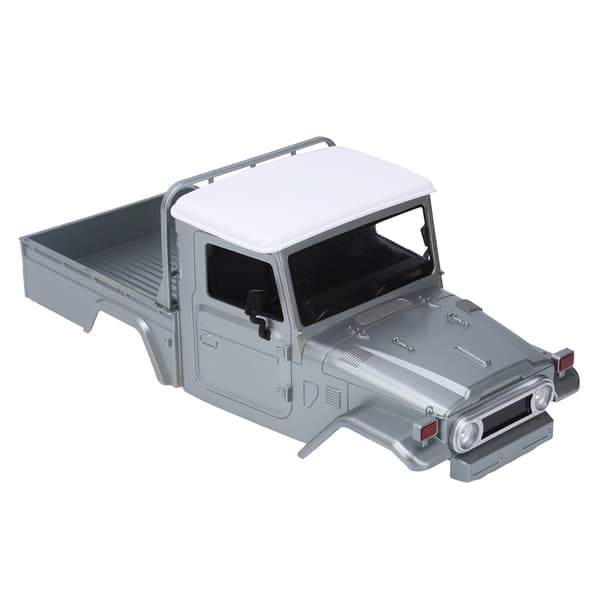 Fjärrkontroll Pickup Body Shell DIY Modifieringskomponenter för MN45 1:12 RC CrawlerSilver