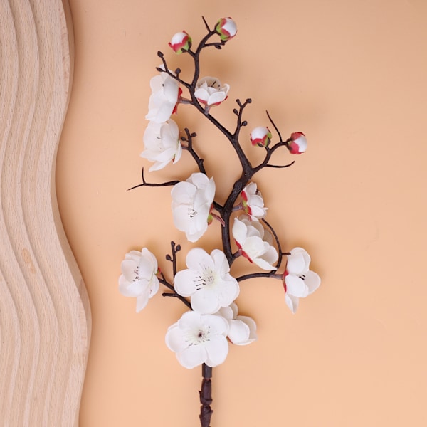 Kunstig hvit plommeblomst og kirsebærblomst hjemmedekor for bryllup - Elegante blomsteroppsatser