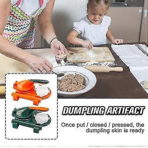 Dumpling Skin Press Pressing Dough Presser Maker Tool Mold Kit