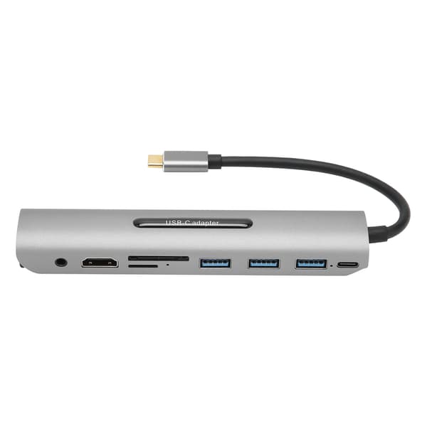 9 i 1 USB C Dockingstation med HDMI VGA USB 3.0 PD Laddningsadapter