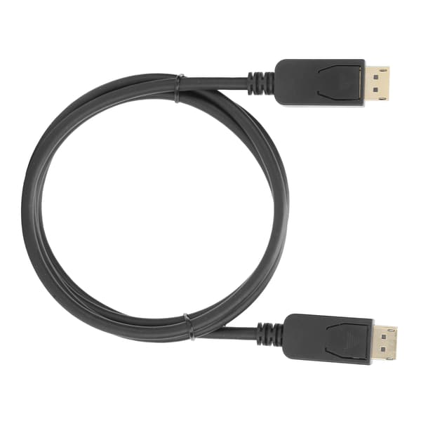 DP til DP Kabel Sort ABS Materiale 5M 4K 60Hz Computer Display Konverter Version 1.2