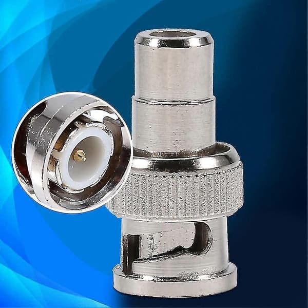 10 stk BNC hann til AV RCA hunn kontaktadapter for CCTV-system