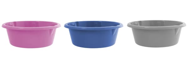 Opvaskebalje 12 liter 40 x 15 cm mix