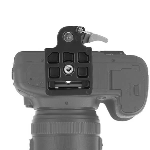 Snabbkopplingsplatta i aluminiumlegering för DSLR-stativkulhuvud