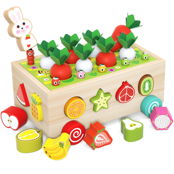 Montessori pædagogisk legetøj til småbørn til babydrenge piger#B