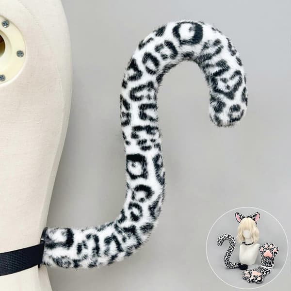 Elastisk Leopard Øre Pannebånd Kostyme Hodeplagg Rollespill Hodeplagg For Sceneopptredener Og Sammenkomster Flerfarget suit brown
