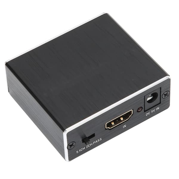 HDMI Audio Splitter 4K 60Hz Decoder HD Audio Converter Adapter