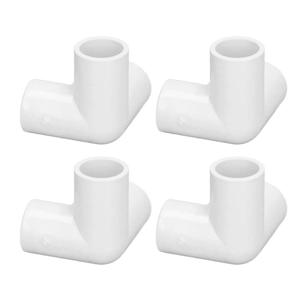 [02]10 stk. 3-vejs PVC-rørforbindelse Lige Albue T-stykke 20 mm indvendig diameter Hvid