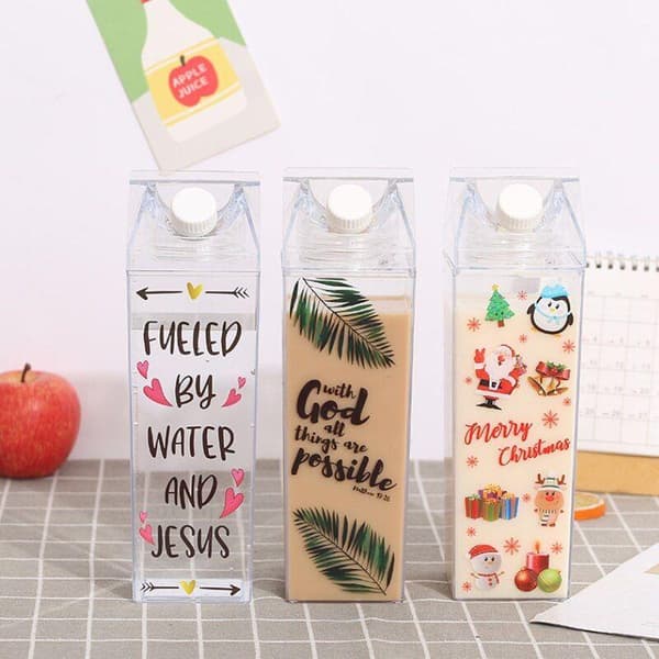 Plastic Bottle - Milk Carton - 1000 ml