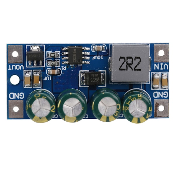 60W DC-DC Boost-muunnin: Muuntaa 3,7V-18V syöte 5V, 6V, 9V, 12V, 15V, 19,5V ulostuloon (5V oletusarvo)