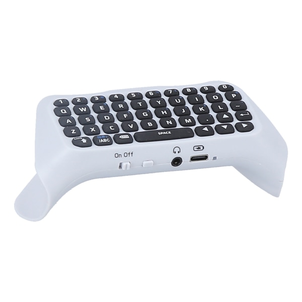 Spilcontroller eksternt tastatur Mini trådløst tastatur med højttaler til Playstation 5 controller