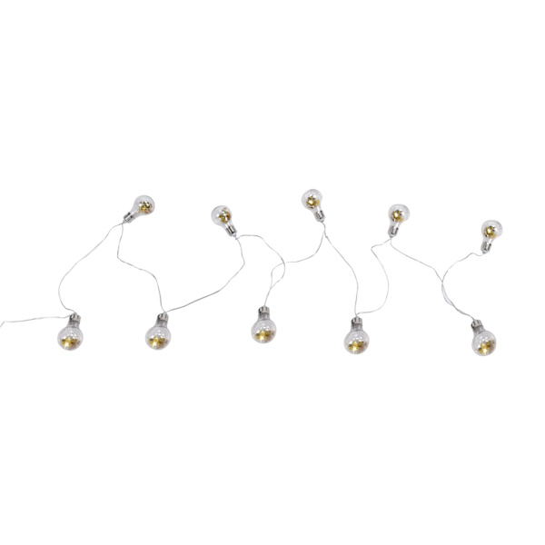 Golden Star E27 LED-ljusslingor - 100 Koppartrådslampor, USB & Batteridriven för Bröllop, Hem, Fester & Semesterdekorationer