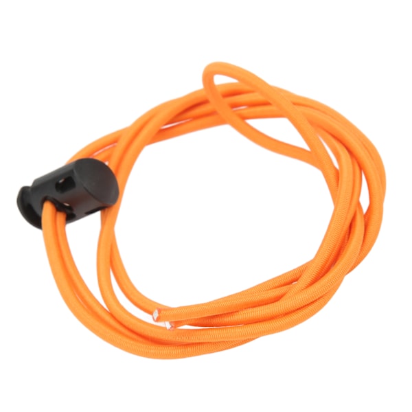 2-pak Elastisk Gummi Snore Svømmebriller Rem Udskiftningssæt Dykning Snorkling Rem Snore Justerbar Snore Orange