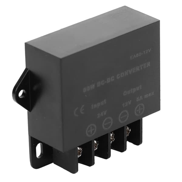 24 V - 12 V 5 A DC-muunnin auton tehoadapteri ajoneuvoon