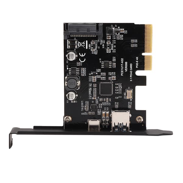 USB 3.1 Typ C Typ A Skrivbords Expansionskort 10Gbps för Windows