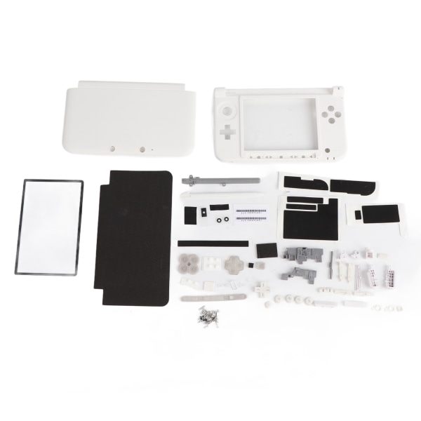 Fullt dekseldeksel Shell Reparasjonsdeler Komplett erstatningssett for 3DS XL Hvit