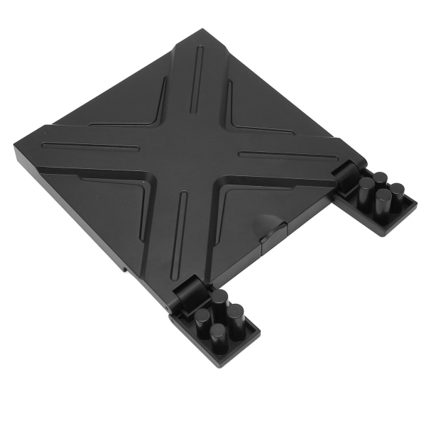 Spelkonsolens cover ABS dammtät cover med VR-infällbar förvaringsfästekrok för Xbox Series X Host Black- W