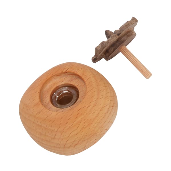Aromaspridare Persimonform Elegant Stil Rosenträ Material Bärbar Doftspridare för Presentprydnad
