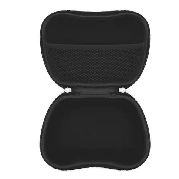 Spillbeskyttende og støtsikker oppbevaringsveske for gamepad, hardt etui for PS5-tilbehør, svart