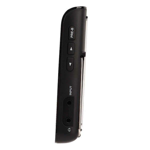 Metronom-Stemmer 3 i 1 USB Genopladelig Universal Digital Metronom-Stemmer Tone Generator til Alle Instrumenter Sort