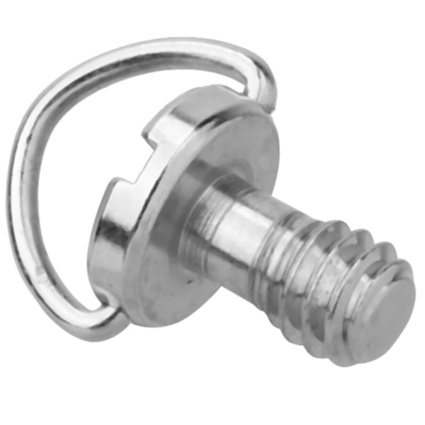 5 st 1/4\" Kameraskruvar för Snabbkopplingsplatta - Vikbar C-Ring Adapter för Stativ & Monopod