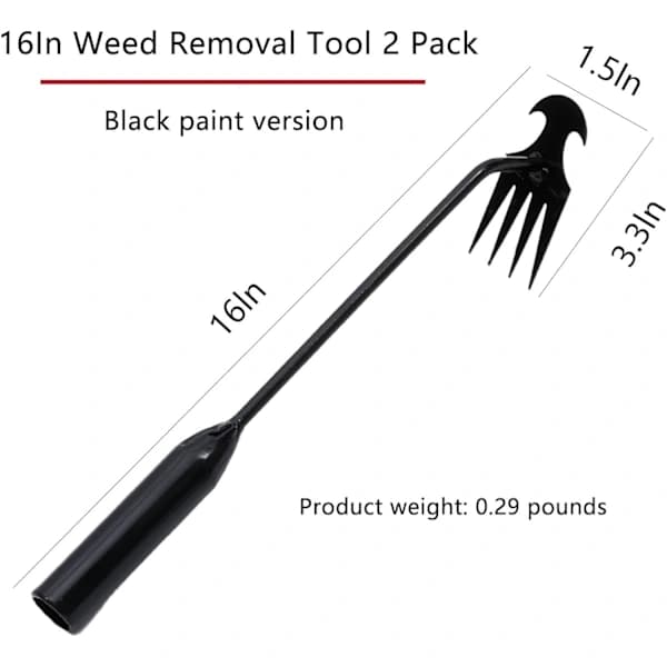 Weeding Tool, 2 Pcs Manual Weeding Tools, Stainless Steel Weeding Tool-tfrf