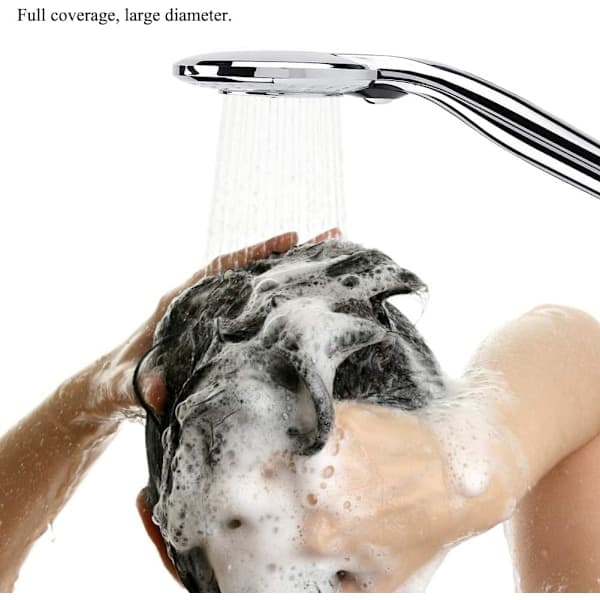 Color Changing LED Shower Head, Universal Handheld Bathtub Shower Head with Digital Temperature Display, Water Saving Shower Head 3