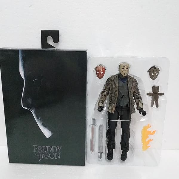[BT02]NECA Fredagen den 13:e Jason Voorhees Blodig Actionfigur [JUN] No.8