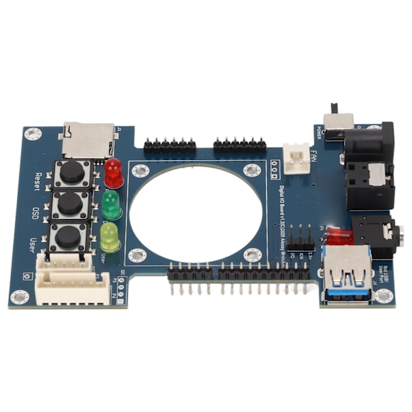 Digitaalinen IO-kortti, manuaalinen juottaminen V1.2 Mister FPGA:lle, 7 USB-portin IO-kortti Terasic DE10 Nano -lisävarusteille
