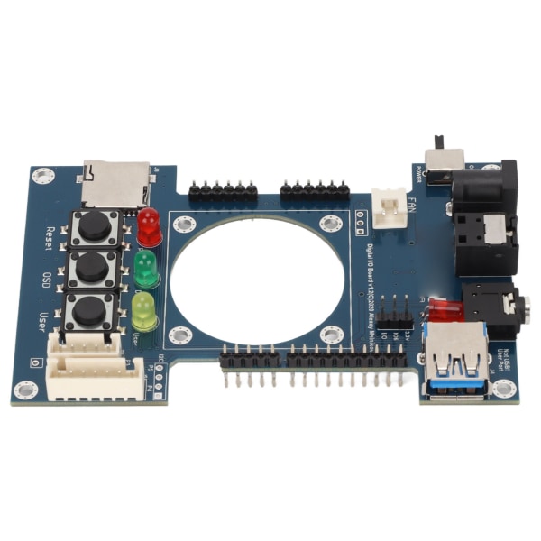 Digital IO-kort Manuell Lödning V1.2 För Mister FPGA 7 USB-portar IO-kort för Terasic DE10 Nano Tillbehör