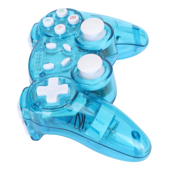 Trådløs Spilcontroller Beskyttende Skal ABS Gamepad Transparent Blå Multi Farve Tilbehør