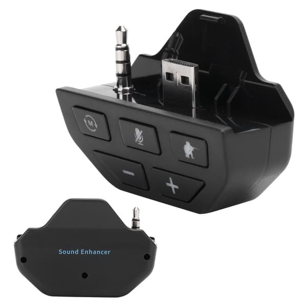Lossless Stereo Headset Adapter 4 Lydmoduser for Xbox One Gamepad Plug and Play Lydforsterker