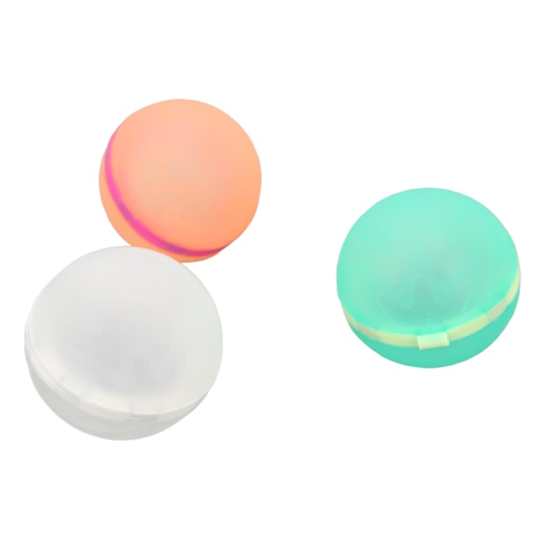 3-pack Magnetiska Vattenballonger Leksak Återanvändbar Silikon Självförslutande Lämplig för Barn Utomhuslek