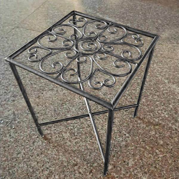 Järnblomställ pothos flervånings enkel suckulent vardagsrum inomhus kontor balkong platsbesparande blomställ (enkel svart)