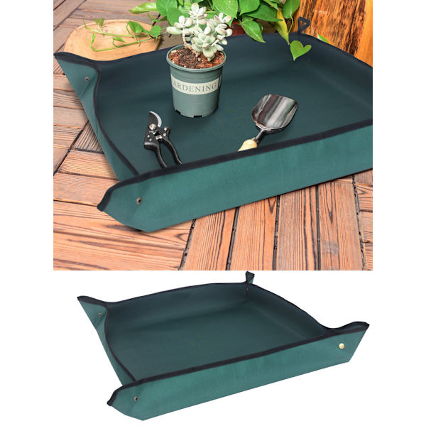Opgrader dine saftige balkonplanter ved at ompotte og udskifte jord med gulvunderlag (110*75cm)